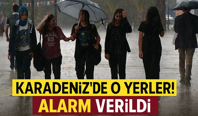 Bugün Karadeniz’de Hava Nasıl Olacak? Hangi İllerde Yağış Alarmı Verildi?