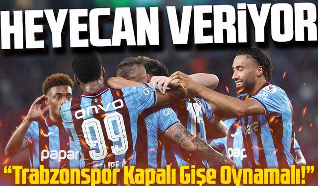 Erman Yaşar ve Hasan Arda Kaşıkcı: “Trabzonspor Kapalı Gişe Oynamalı!”