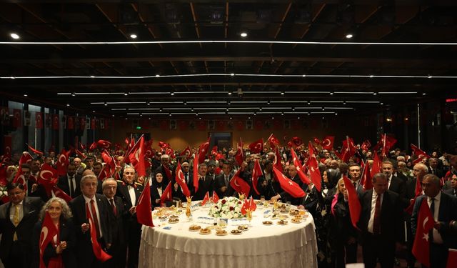 Samsun'da Cumhuriyet'in 102. yılı dolayısıyla resepsiyon verildi