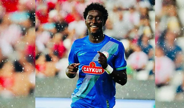 Rizespor’un Yeni Yıldızı Jesurun Rak-Sakyi Derbiye Hazırlanıyor!