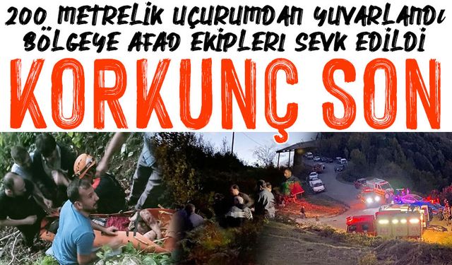 Akçaabat’ta Yaylada Feci Kaza! Polis Memuru Hayatını Kaybetti, Babası Yaralı