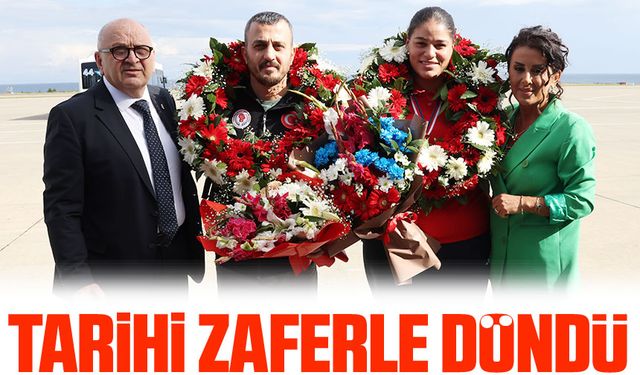 Avrupa’da Tarihi ZaferAvrupa Şampiyonu Havvanur Kethüda Trabzon’a Döndü! Altın Madalya Gururu