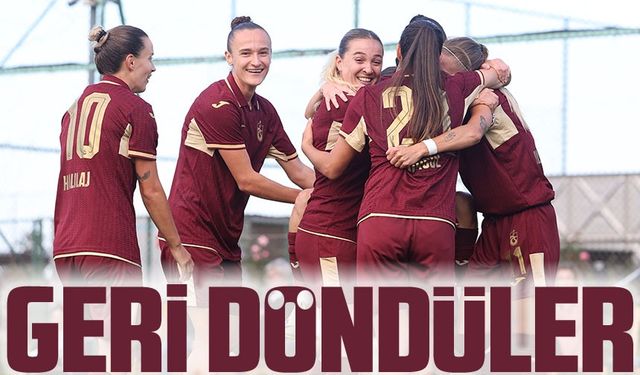 Trabzonspor Kadın Futbol Takımı’ndan Dev Zafer! Beşiktaş’ı Geri Dönüşle Devirdi