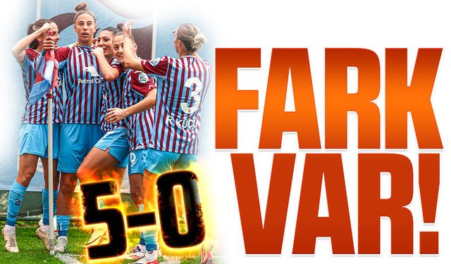 Trabzonspor Kadınları Gaziantep’te Şov Yaptı! ALG Spor’u 5-0 Mağlup Etti