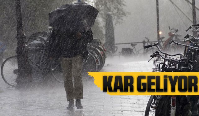 Meteoroloji’den 6 İl İçin Sarı Kodlu Uyarı! Sıcaklıklar 10 Derece Birden Düşüyor, Kar Geliyor