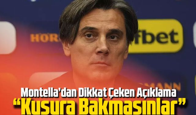 Bulgaristan’a Tarihi Fark! Montella’dan Dikkat Çeken Açıklama: “Kusura Bakmasınlar”