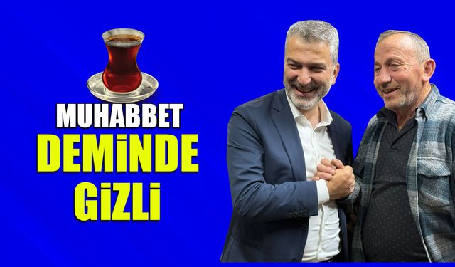 Muhabbet Deminde Gizli! Başkan Mumcu Vatandaşlarla Bir Arada