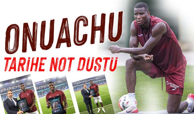 Onuachu’ya Büyük Onur: Süper Lig’de Ayın Golü Trabzonspor’dan