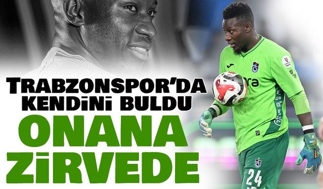 Andre Onana Fırtınası! Trabzonspor’un Kalecisi Avrupa’nın Zirvesinde