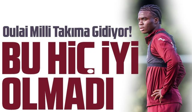 Oulai Milli Takıma Gidiyor! Trabzonspor’da Maç Kaçıracak mı?
