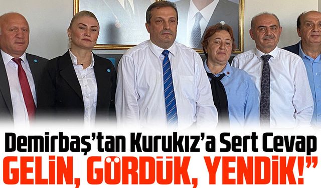 İYİ Parti Şalpazarı İlçe Başkanı Erol Demirbaş, Belediye Başkanı Refik Kurukız’ın iddialarına sert sözlerle yanıt verdi