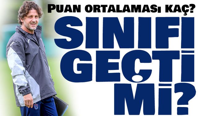 Fatih Tekke En İyi Dönemini Trabzonspor’da Yaşıyor! Puan Ortalaması Zirvede