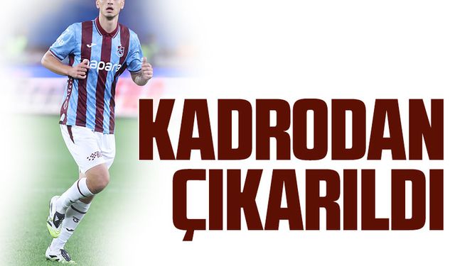 Trabzonspor’dan Ümit Milli Takım aday kadrosuna çağrıldı. Kadrodan çıkarıldı
