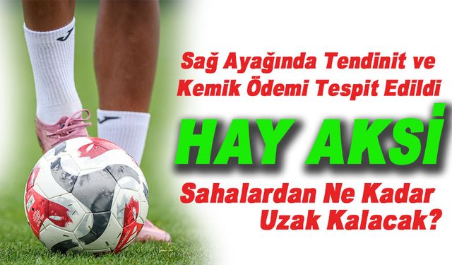 Trabzonspor' da Sakatlık Şoku! Sağ Ayağında Tendinit ve Kemik Ödemi Tespit Edildi