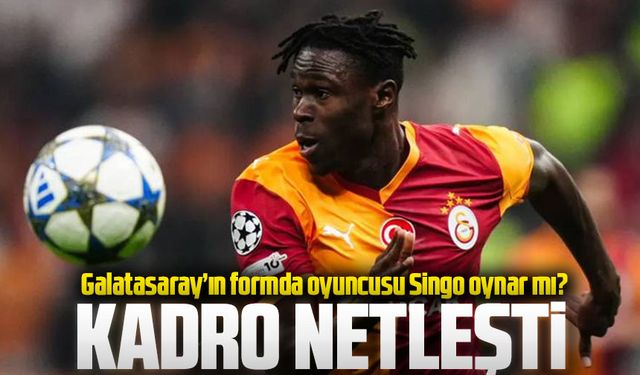 Galatasaray’da Singo Sürprizi! Trabzonspor Maçında Oynamak İstediğini Bildirdi