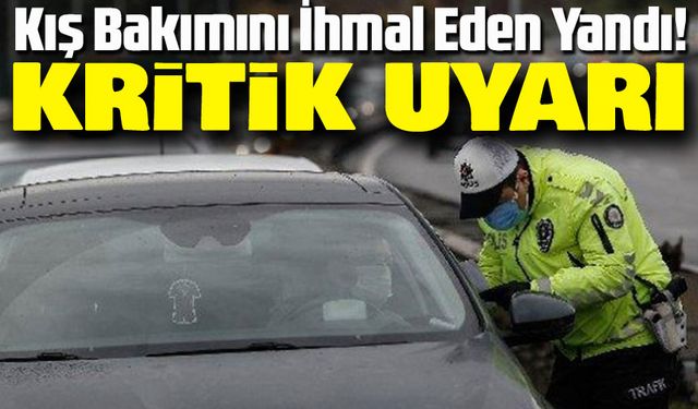 Kış Bakımını İhmal Eden Yandı! Antifriz Eksikliği Motora Binlerce Lira Zarar Verebilir
