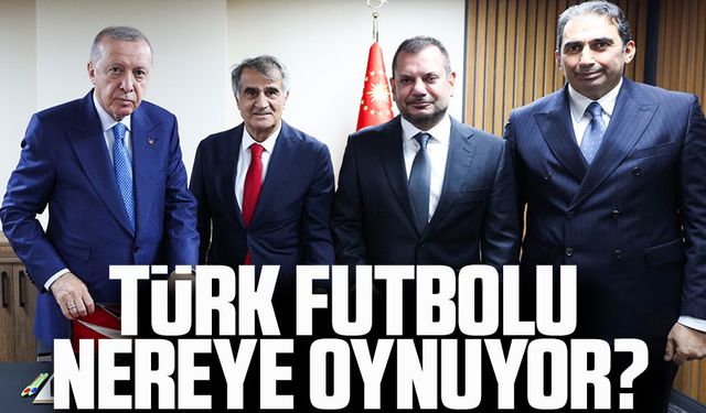 Türk Futbolu Nereye Oynuyor Başkan Doğan Cumhurbaşkanı ile Neler Konuştu