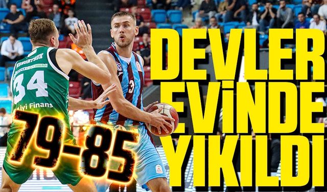 Trabzonspor Evinde Dağıldı! Bursaspor’a 85-79 Mağlup Oldu