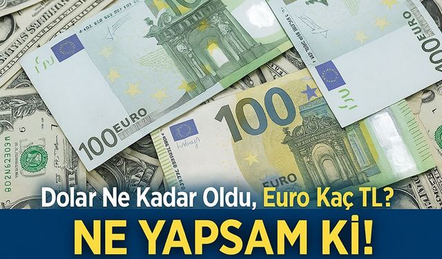 Bugün Dolar Ne Kadar Oldu, Euro Kaç TL? Döviz Kuru Neden Yükseliyor?