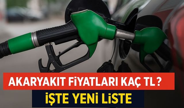 Trabzon’da Bugün Akaryakıt Fiyatları Kaç TL? İşte Yeni Liste