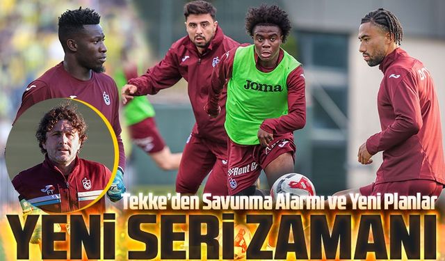 Trabzonspor’da Kritik Başakşehir Sınavı: Tekke’den Savunma Alarmı ve Yeni Planlar
