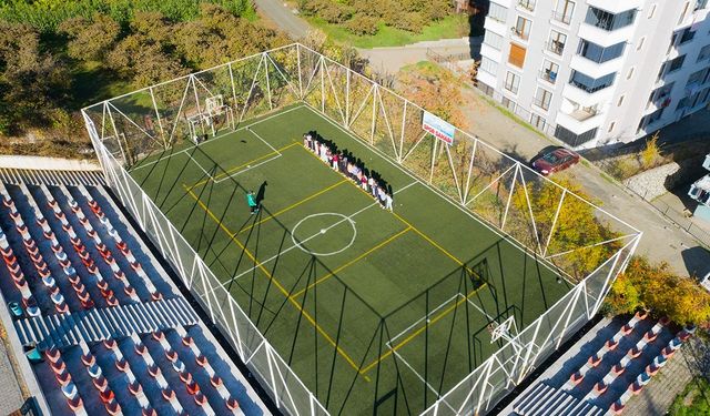 Akçaabat Belediyesi’nden Okullara Spor Seferberliği: Yeni Sahalar, Yenilenen Alanlar, Kesintisiz Destek