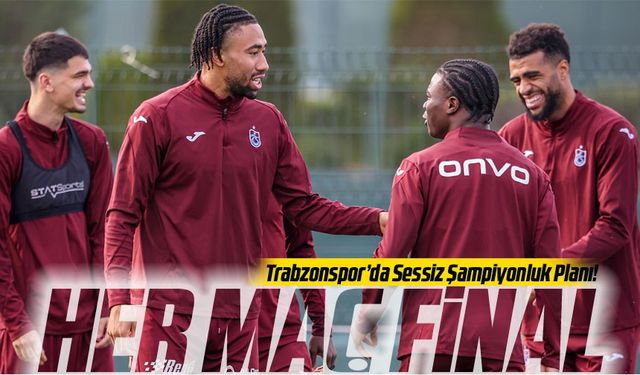 Trabzonspor’da Sessiz Şampiyonluk Planı! Fatih Tekke Fırtınayı Yeniden Yükseltiyor