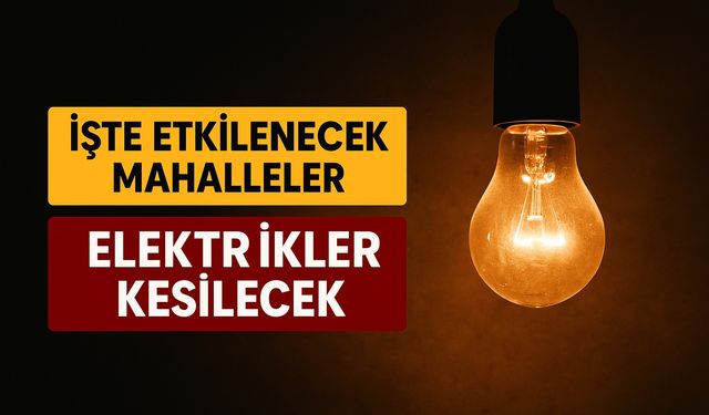 Trabzon’un Altı İlçesinde Bugün Elektrikler Kesilecek! İşte Etkilenecek Mahalleler