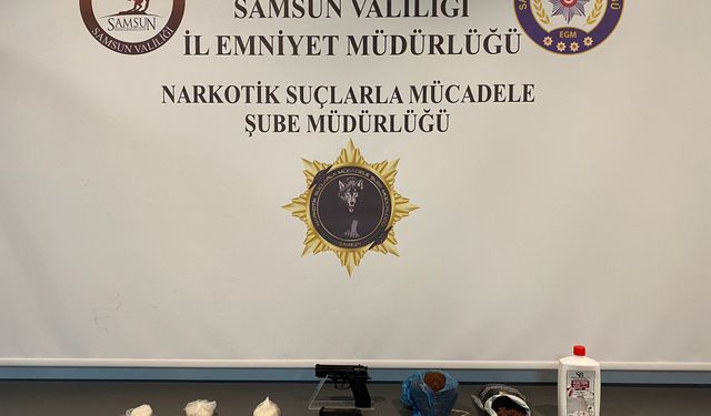 Samsun Emniyetinden Zehir Operasyonu! Çatıda Yakalandı...