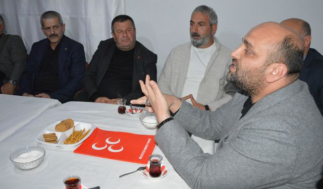 MHP Havza İlçe Başkanlığından 'Hayırlı günler komşum' ziyaretleri sürüyor