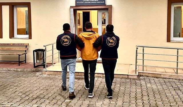 15 yıl hapis cezasıyla aranan şahıs jandarmaya yakalandı