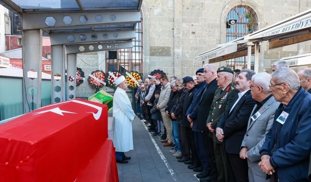 94 yaşındaki Kore gazisi Cemal Yayla son yolculuğuna uğurlandı