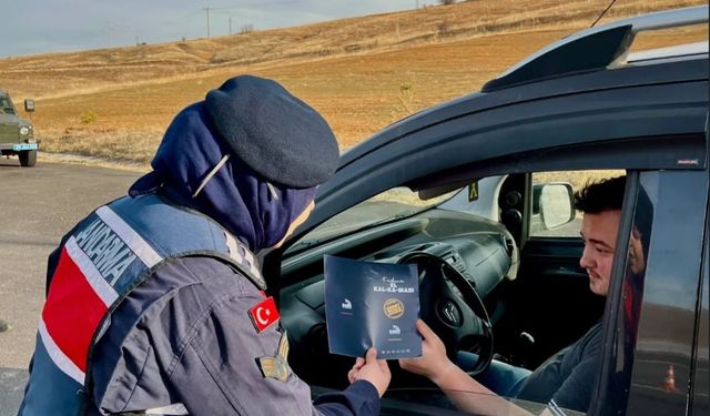 Bayburt'ta sürücüler kadına yönelik şiddetle mücadele konusunda bilgilendirildi