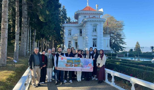 Gençlere yönelik kültür gezisine yoğun ilgi