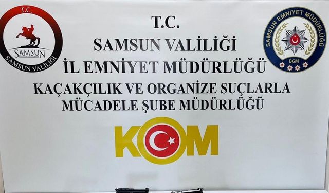 Kaçak silah operasyonunda 4 ruhsatsız tabanca ele geçirildi