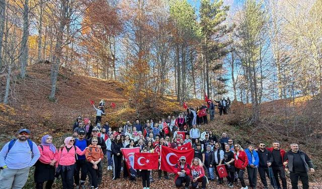 Samsun’da doğa yürüyüşü