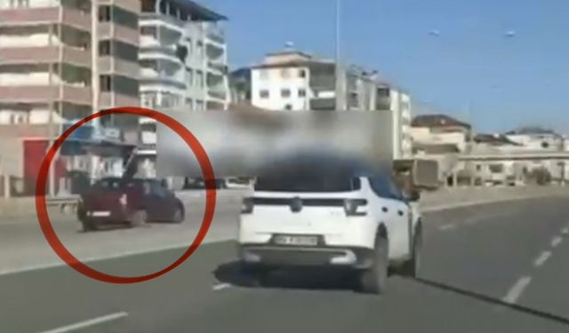 Ters yöne giden sürücüye 9 bin 267 TL ceza