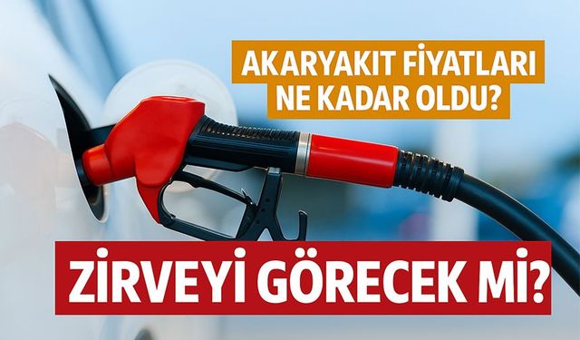 Bugün Akaryakıt Fiyatları Ne Kadar Oldu? Trabzon, İstanbul, Ankara ve Diğer İllerin Benzin Fiyatları