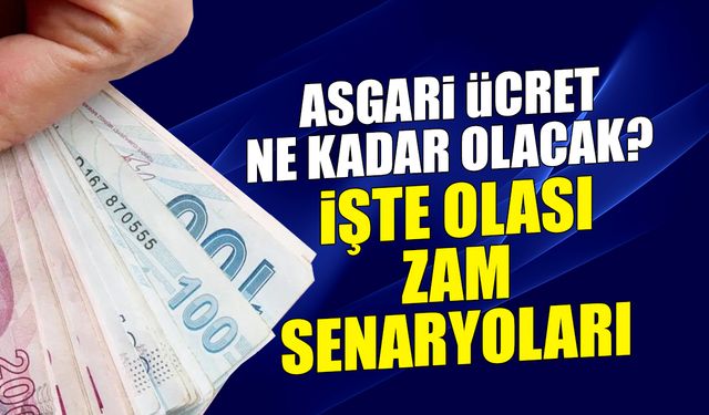2026 Asgari Ücret Ne Kadar Olacak? Zam Senaryoları Hesaplandı