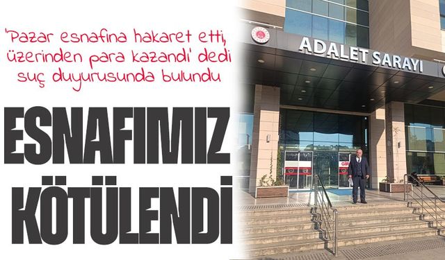Pazar Esnafına Hakaret İddiası: “Oflu Arap” Hakkında Suç Duyurusu