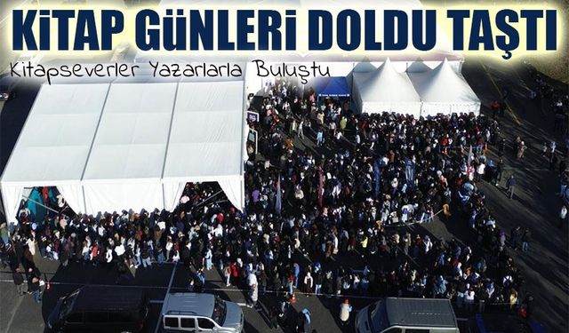 Trabzon Kitap Günleri’nde Cumartesi Yoğunluğu: Kitapseverler Yazarlarla Buluştu