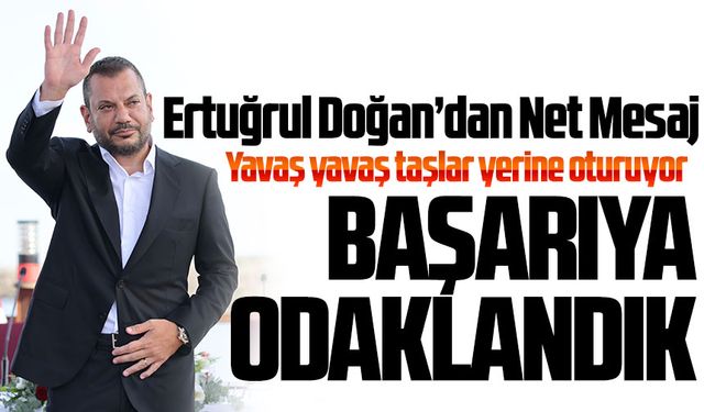 Ertuğrul Doğan’dan Net Mesaj: “Trabzonspor Yarının Şampiyon Takımını Kuruyor”