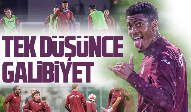 Trabzonspor’da Başakşehir Mesaisi Yoğun Tempoda Sürüyor