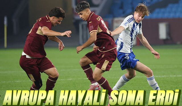 Trabzonspor U19, UEFA Gençlik Ligi’ne Veda Etti!