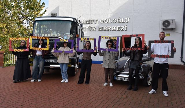 Trabzon'da üniversite öğrencileri 'Yeşilçam' etkinliğinde buluştu