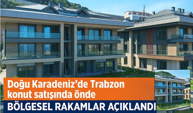 TÜİK Ekim 2025 Konut Satış Rakamlarını Açıkladı. Doğu Karadeniz Gayrimenkul Piyasası Hız Kesmedi
