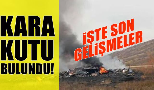Kara Kutu Bulundu! Gürcistan'da Düşen Uçakta Son Gelişmeler...