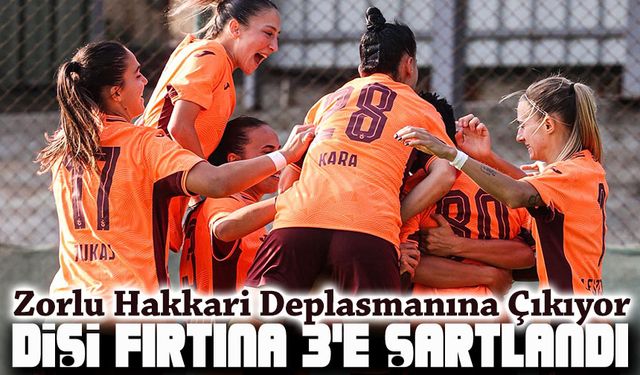 Trabzonspor Kadın Futbol Takımı Zorlu Hakkari Deplasmanında