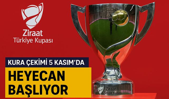 Ziraat Türkiye Kupası’nda 4. Eleme Turu Heyecanı Başlıyor! Kura Çekimi 5 Kasım’da