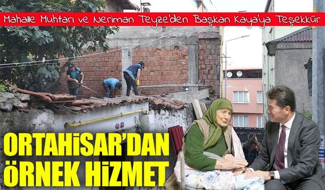 Neriman Teyze Artık Güvende: Ortahisar Belediyesi’nden Anlamlı Destek